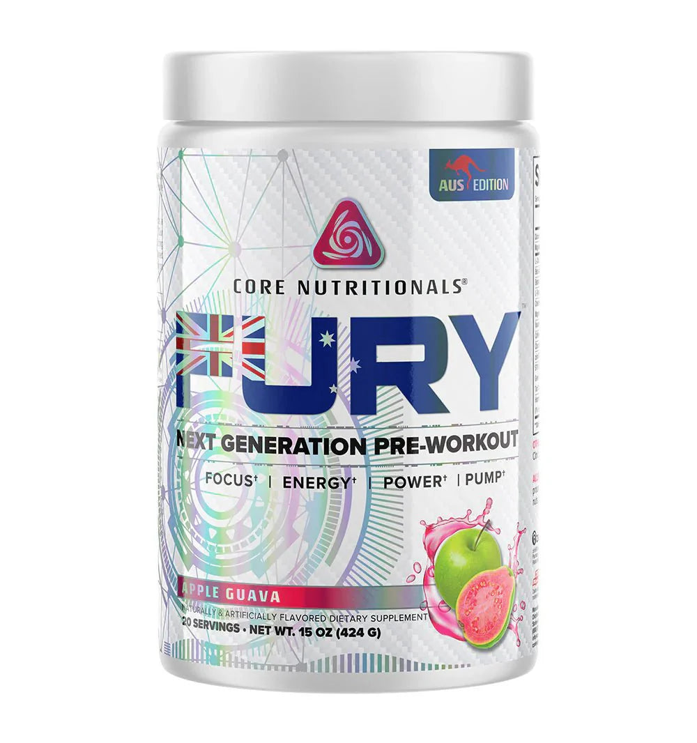 Core Nutritionals FURY - AUS Edition Pre Workout (Exp : 06/2026)