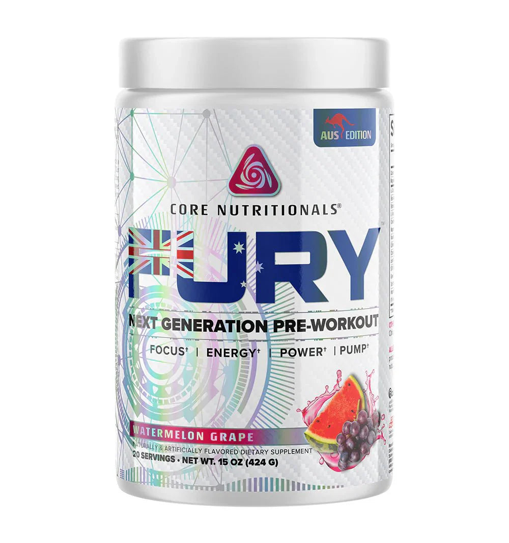 Core Nutritionals FURY - AUS Edition Pre Workout (Exp : 06/2026)