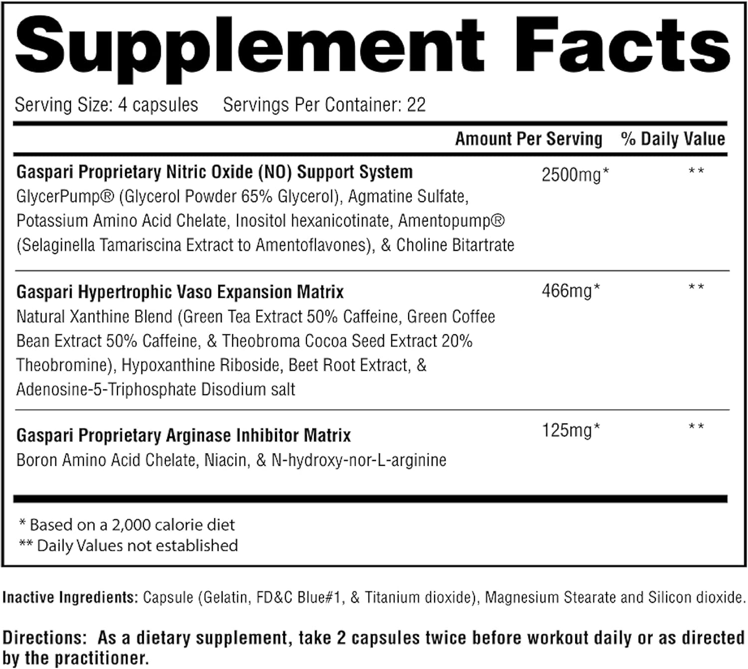 Gaspari PlasmaJet Nitric Oxide Maximizer