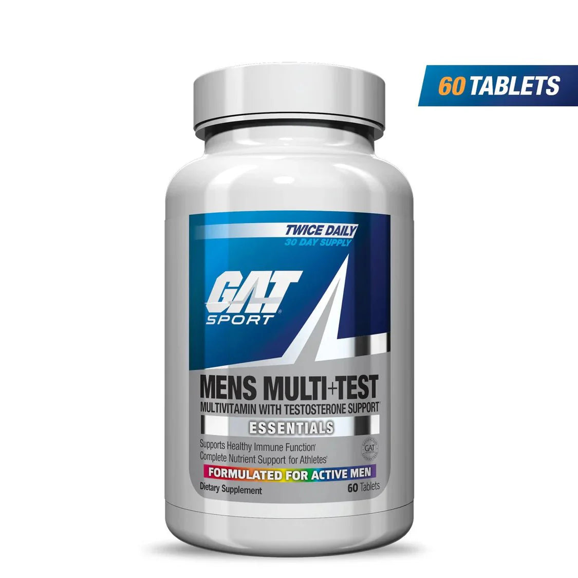 Gat Mens Multi + Test - 60 Tabs