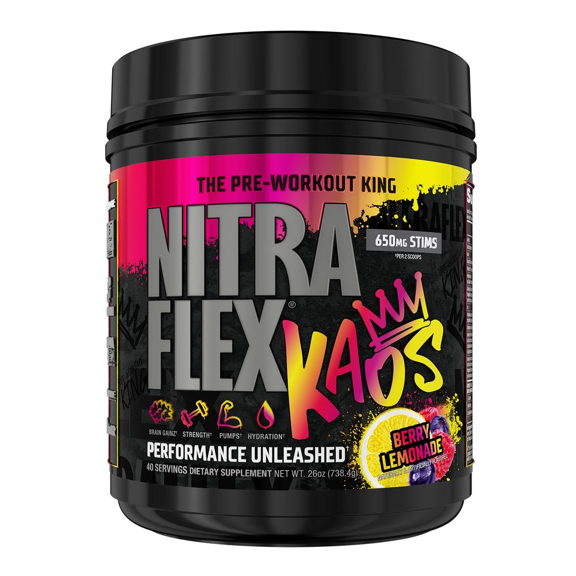 GAT NItraflex KAOS- Pre Workout (40 Servings)