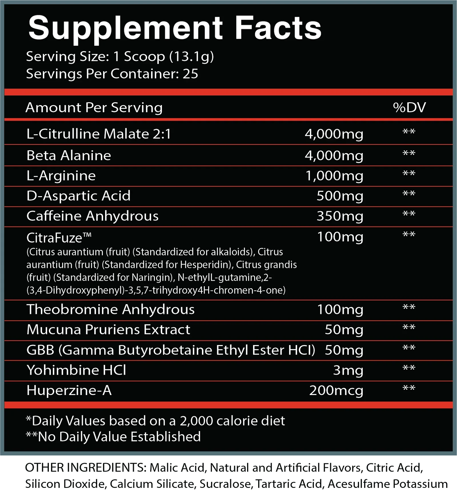Centurion Labz GOD OF FIRE® Thermogenic Pre