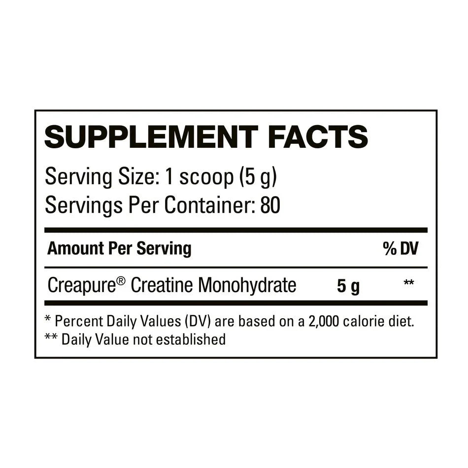 HD Muscle Crea HD 100% Vegan Creapure Creatine - 80 Servings