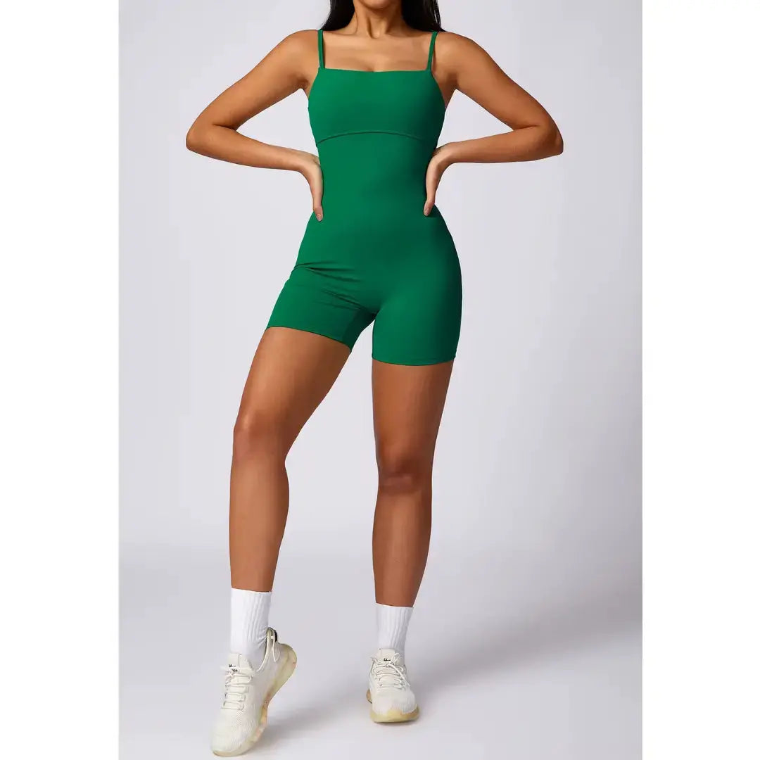 Seamless Yoga Jumpsuit Flairé Sculpting One-Piece Activewear