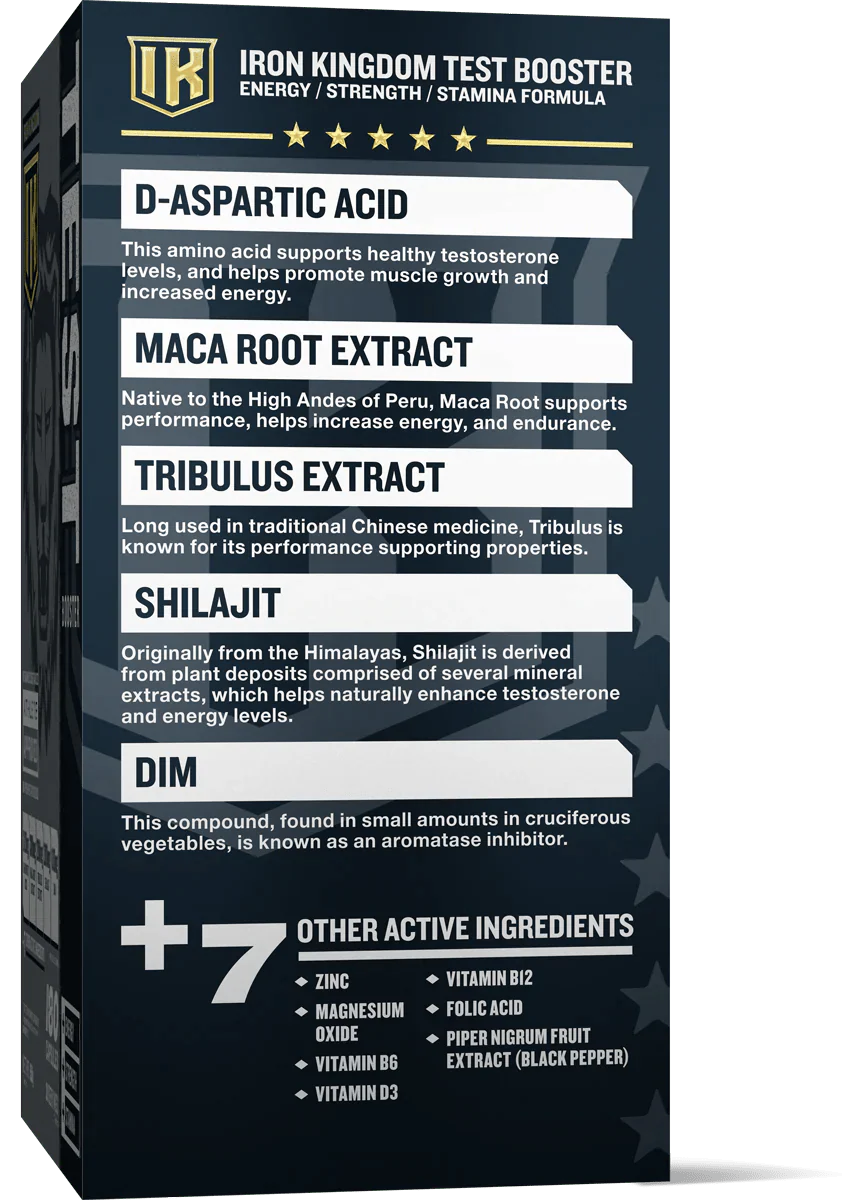 Iron Kingdom Test Booster