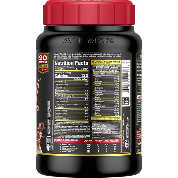 Allmax IsoFlex Whey Protein Isolate 30 Servings