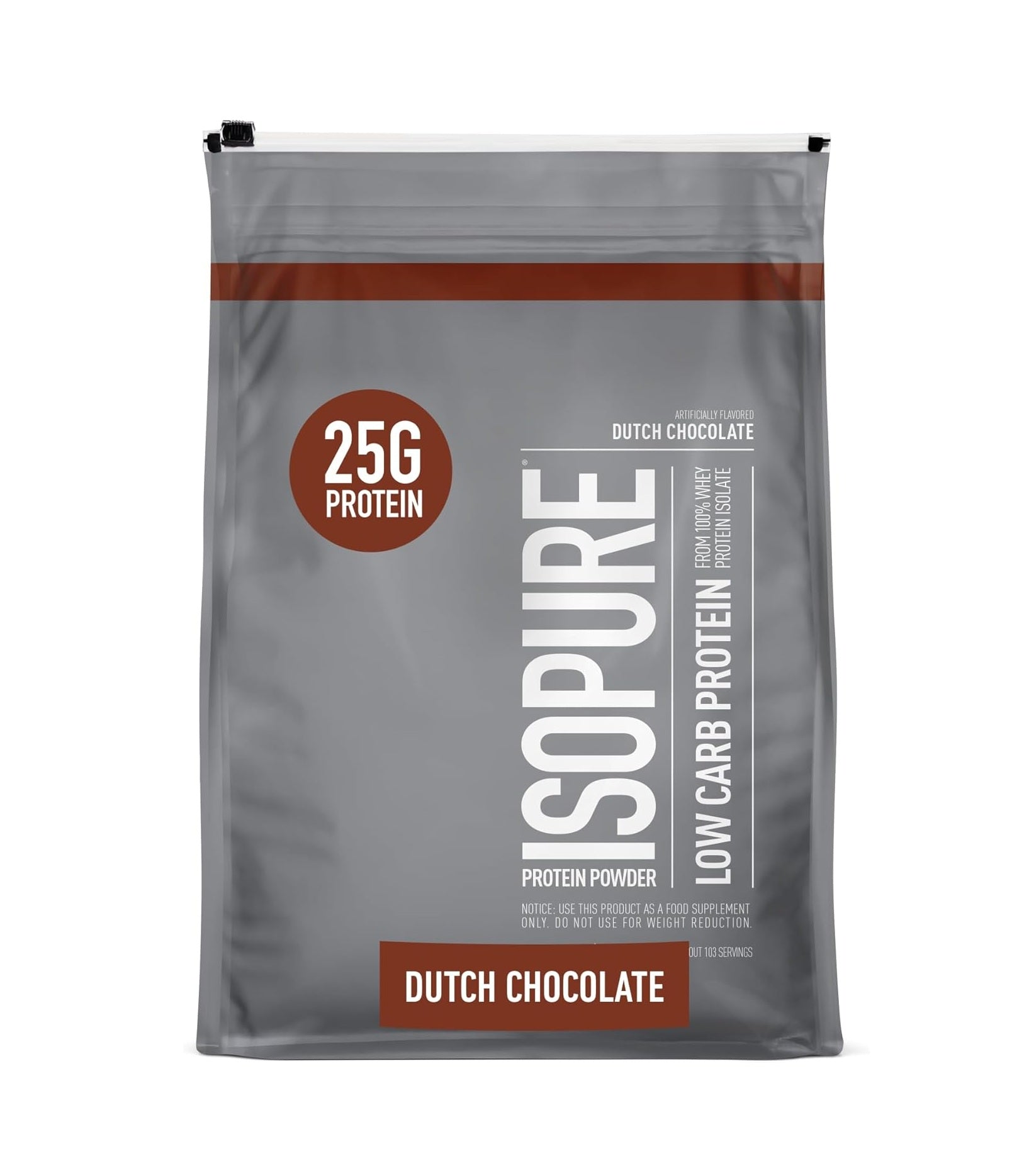 Isopure 100% Whey Protein Isolate 7.5 Lbs