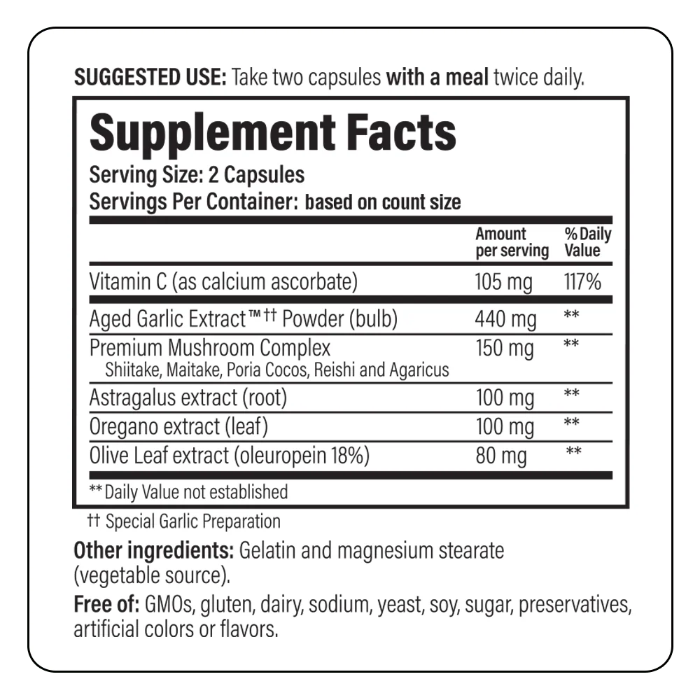 Kyolic Immune Support Formula 103 -100 Caps