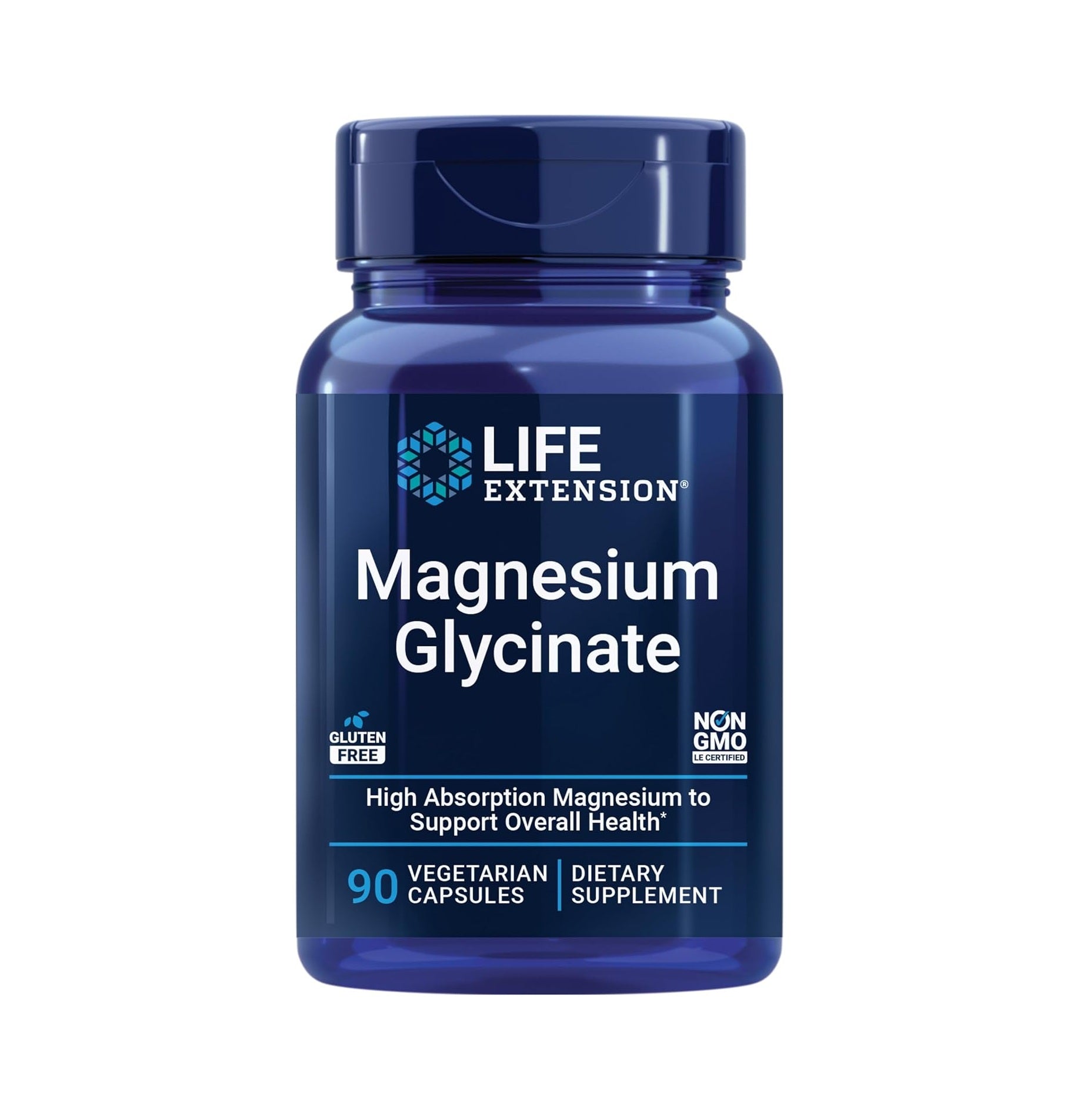 Life Extension Magnesium Glycinate 90 Veg Caps