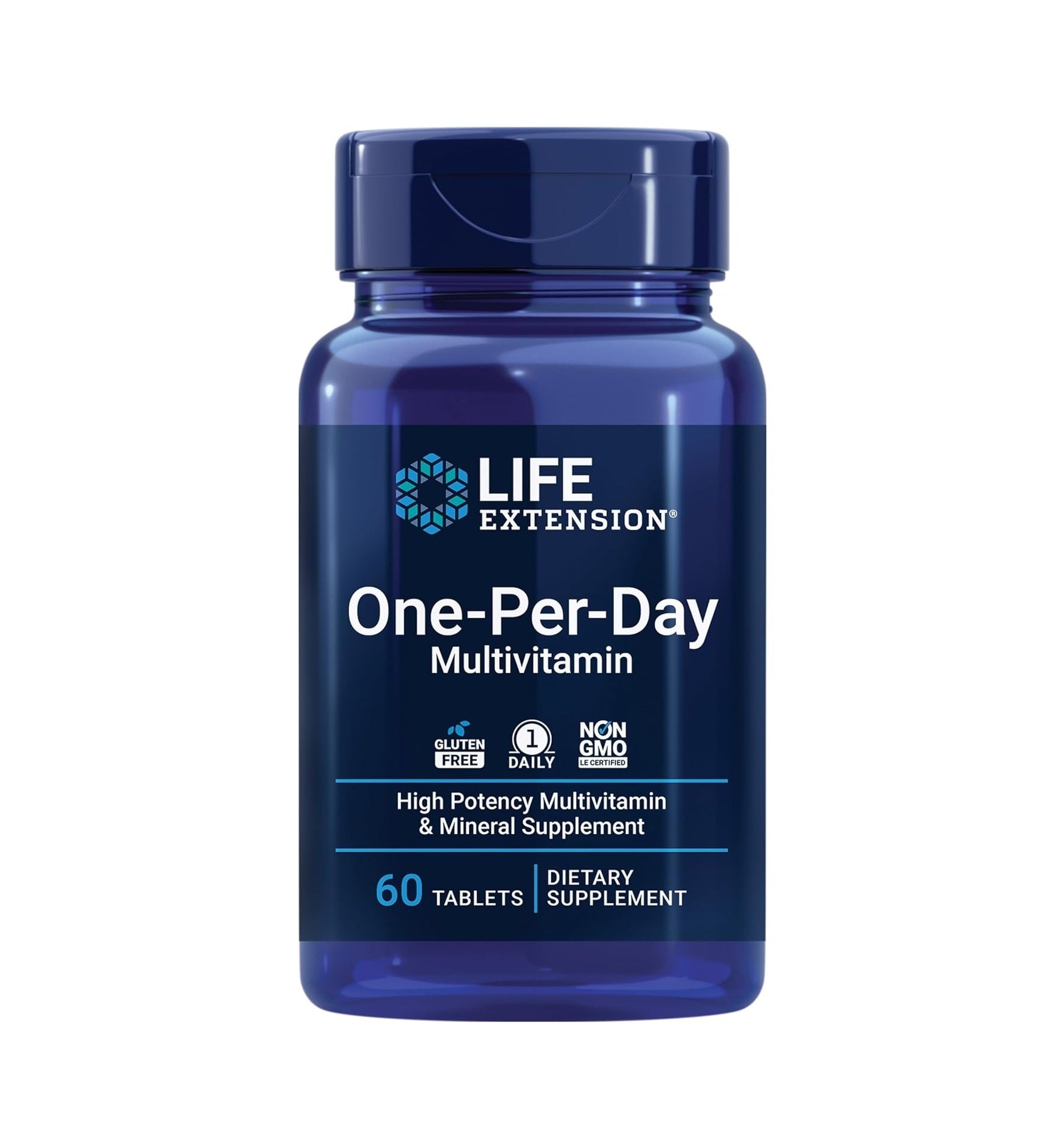 Life Extension One-Per-Day Multivitamin - 60 Tablets