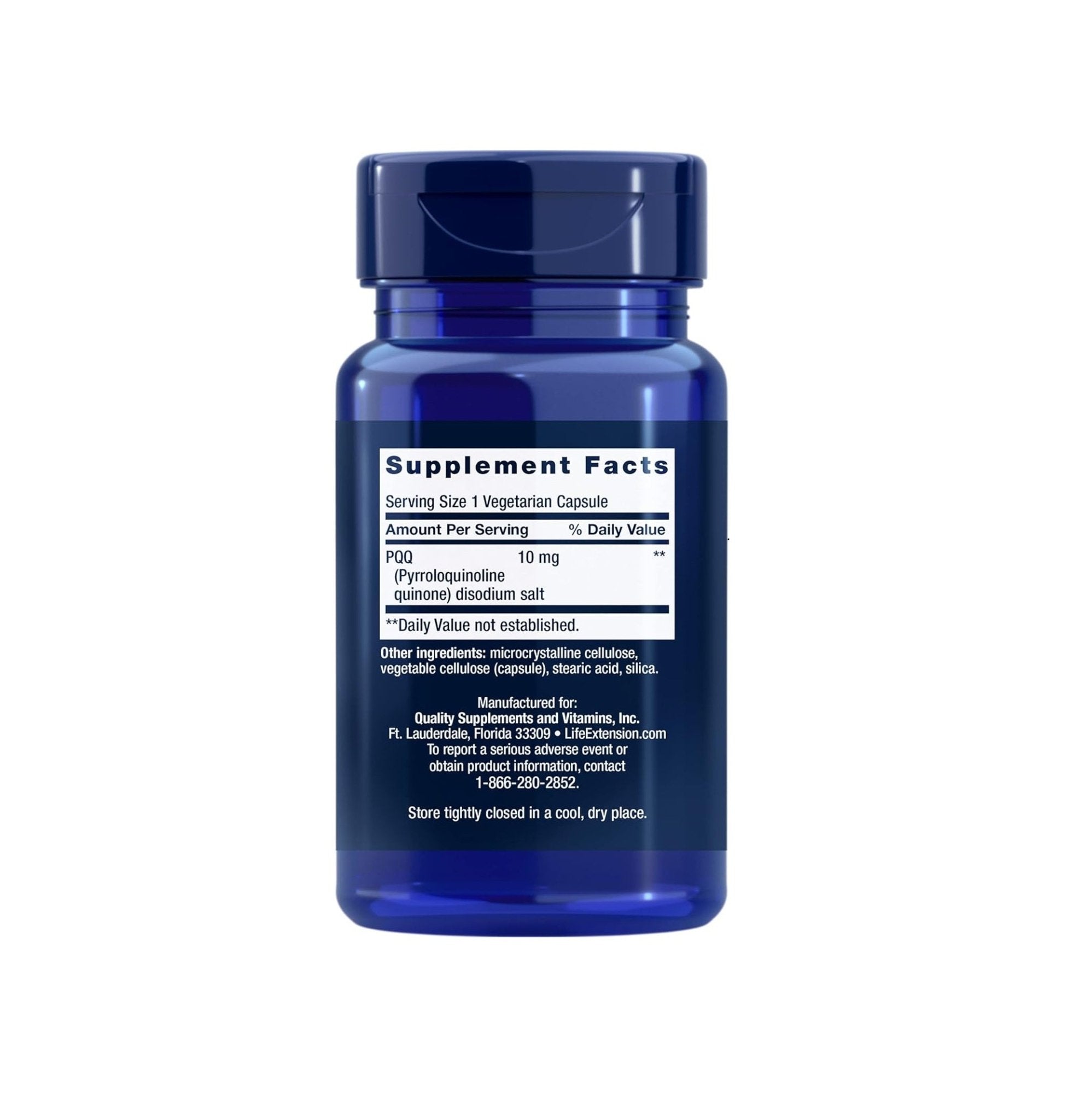 Life Extension PQQ 10 mg