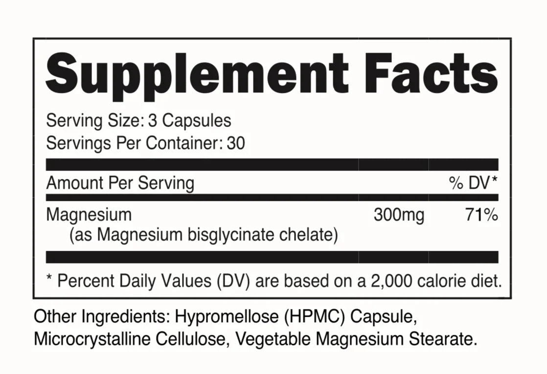 Transparent Labs Magnesium Bisglycinate