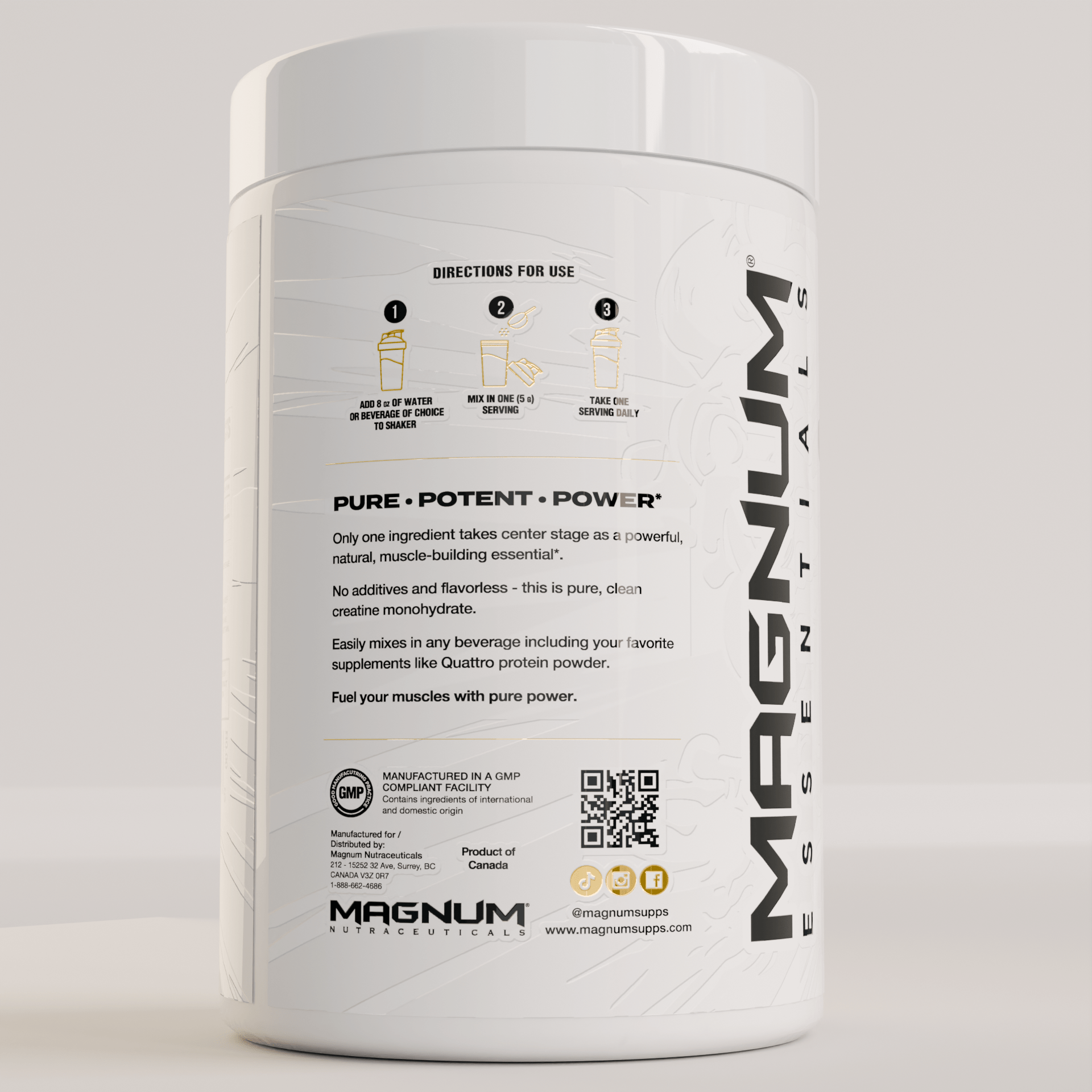 Magnum Creatine 200 Servings