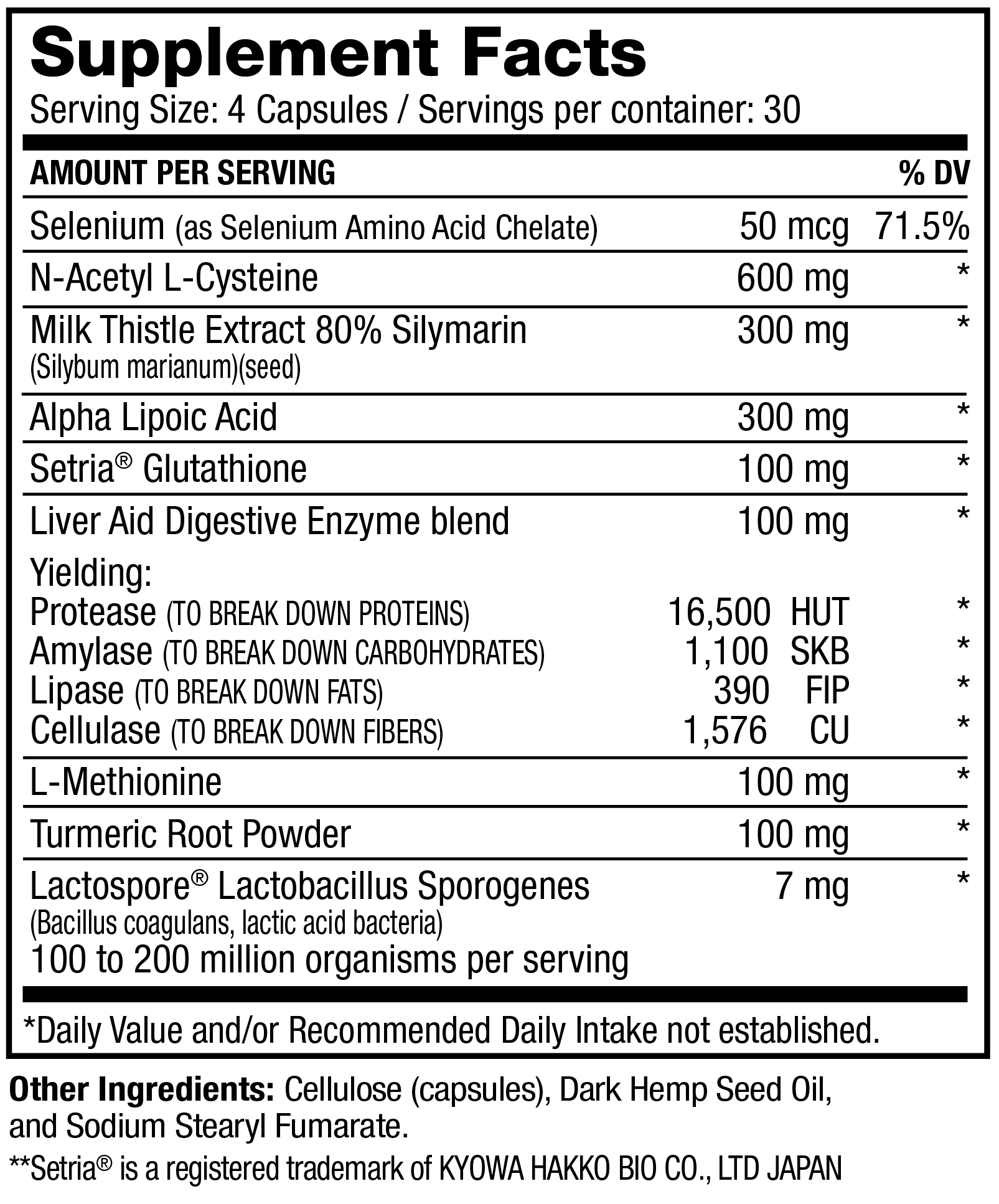 Myogenix Liver Fix -120 Caps