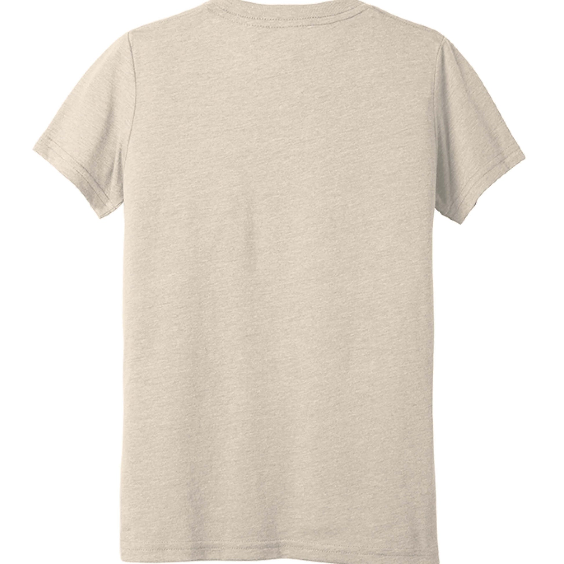 Solid Natural Triblend - BACK