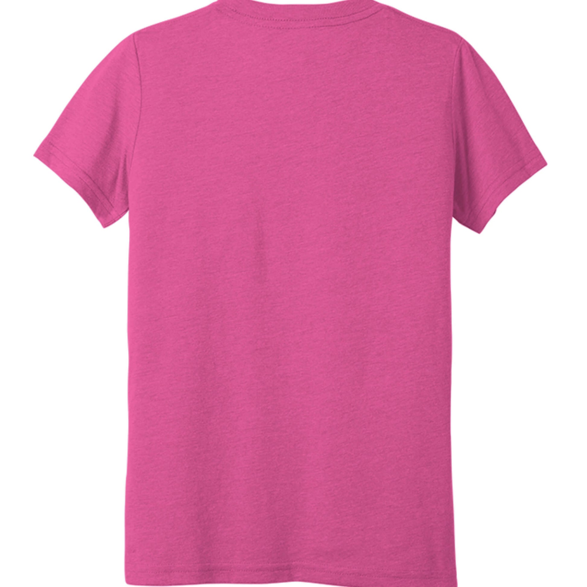 Charity Pink Triblend - BACK