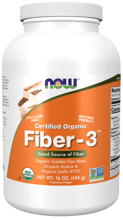 Now Certified Organic Fiber -3 - 16oz