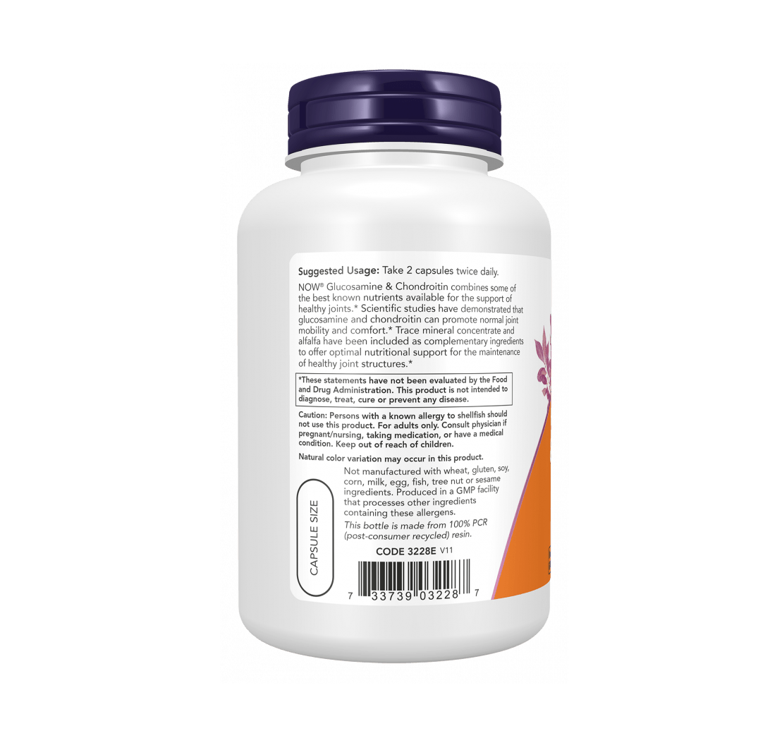 Now Glucosamine & Chondroitin 120 Veg Caps
