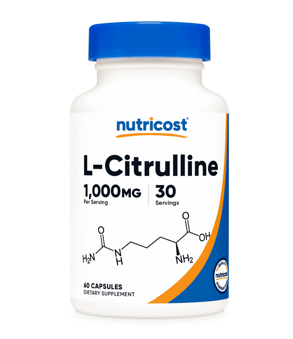 Nutricost L Citrulline 1000mg -60 Capsules
