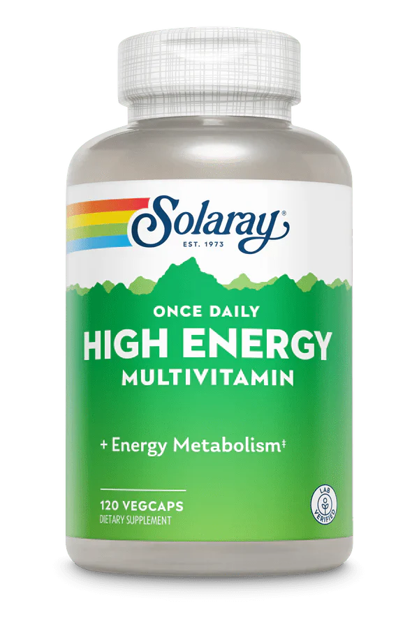 Solaray Once Daily High Energy Multivitamin 120 Caps
