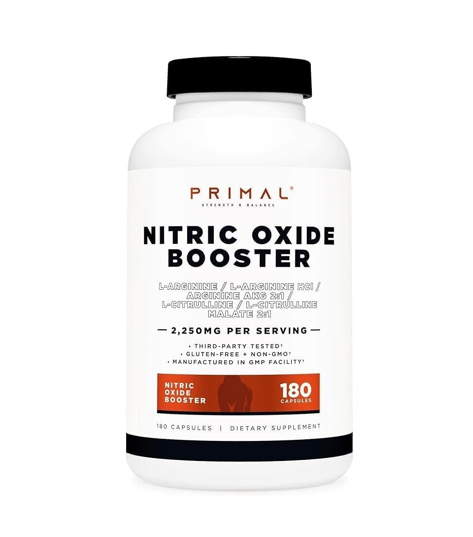 Primal Nitric Oxide Booster -180 Caps