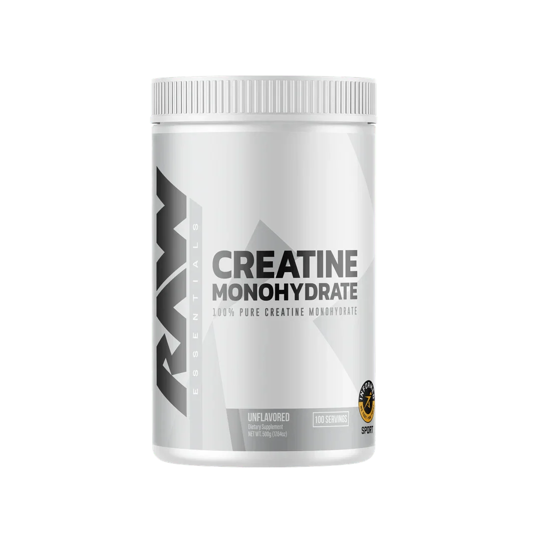 Raw Creatine Monohydrate 100 Servings