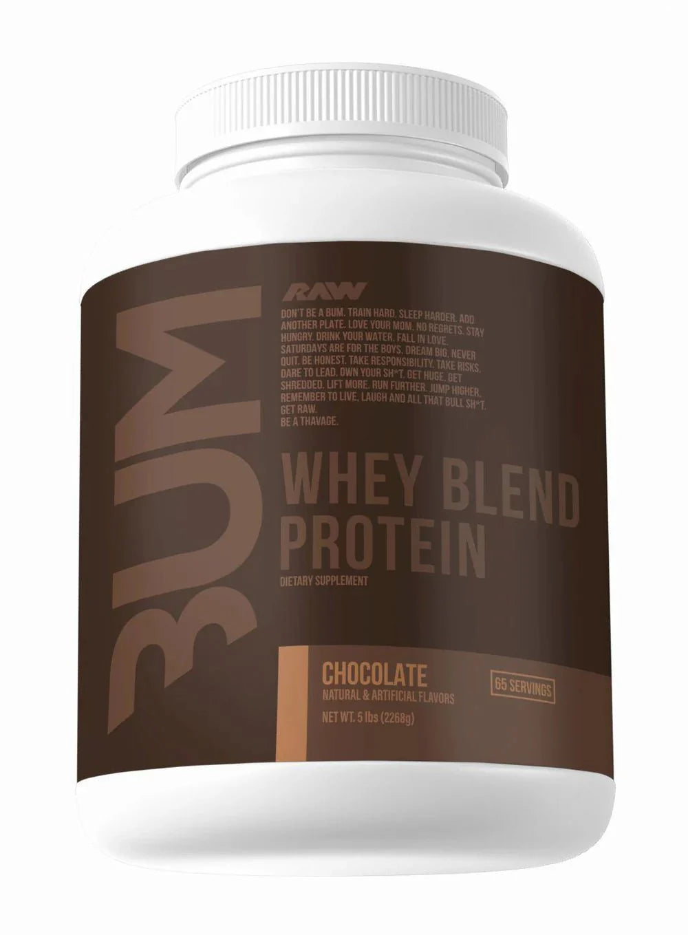 Raw Nutrition CBUM Whey Blend - 5 lb (Chocolate)