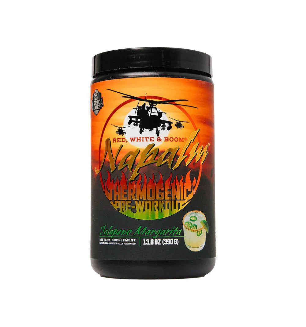 Merica Labz Red, White, & Boom Napalm - Thermogenic Pre-Workout