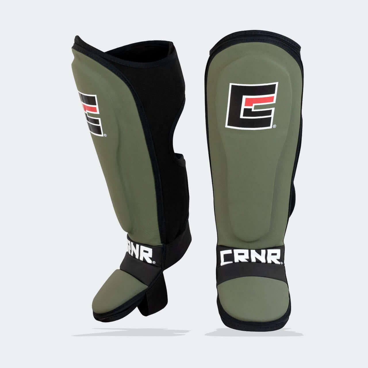 MMA SPAR SHIN GUARDS by Combat Corner, durable shin guards designed for MMA training and sparring, providing safety and support.