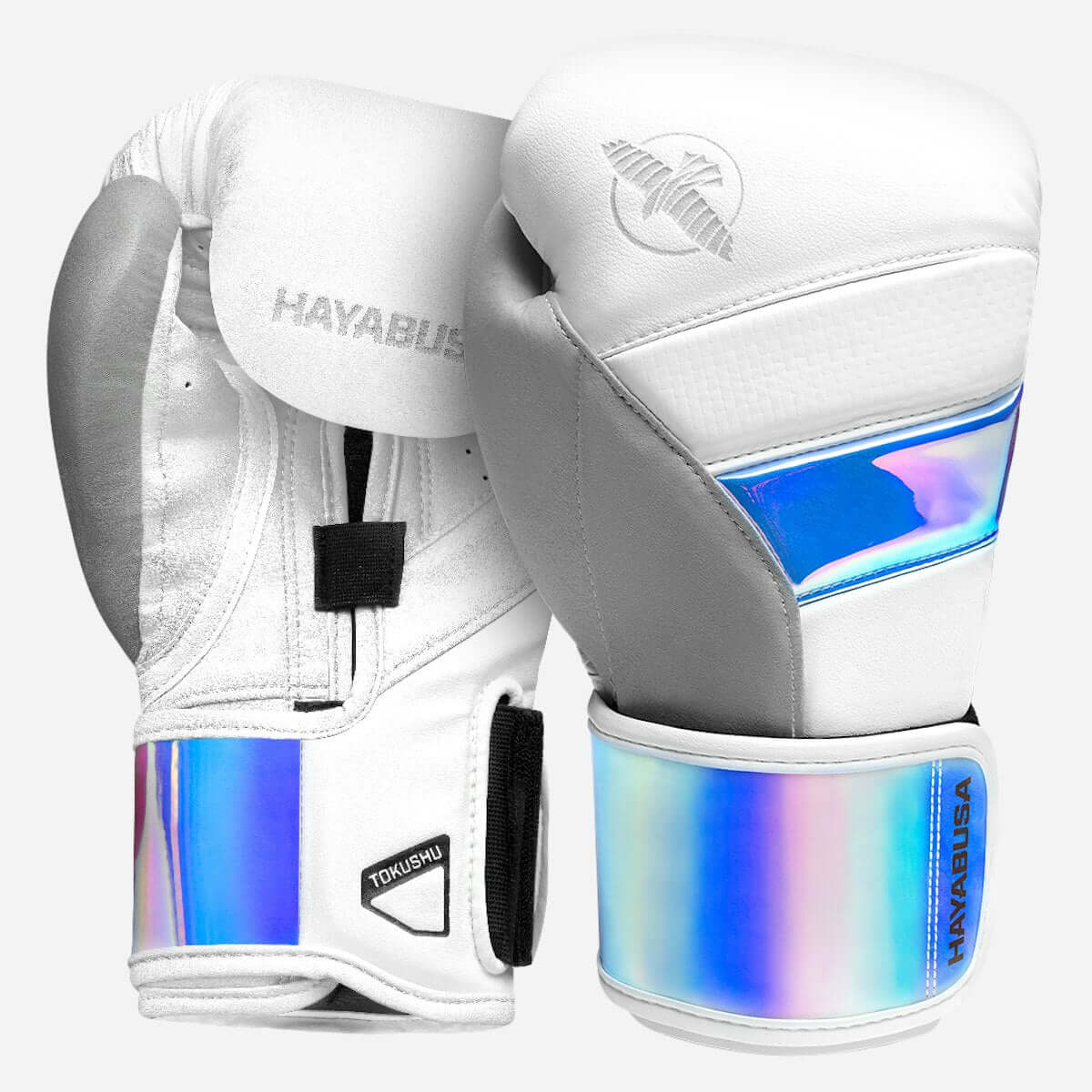 Hayabusa T3 Performance Boxing Gloves with ergonomic design and interlocking straps for optimal wrist support.