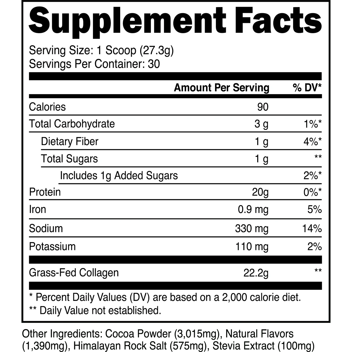 Transparent Labs Grass-Fed Collagen