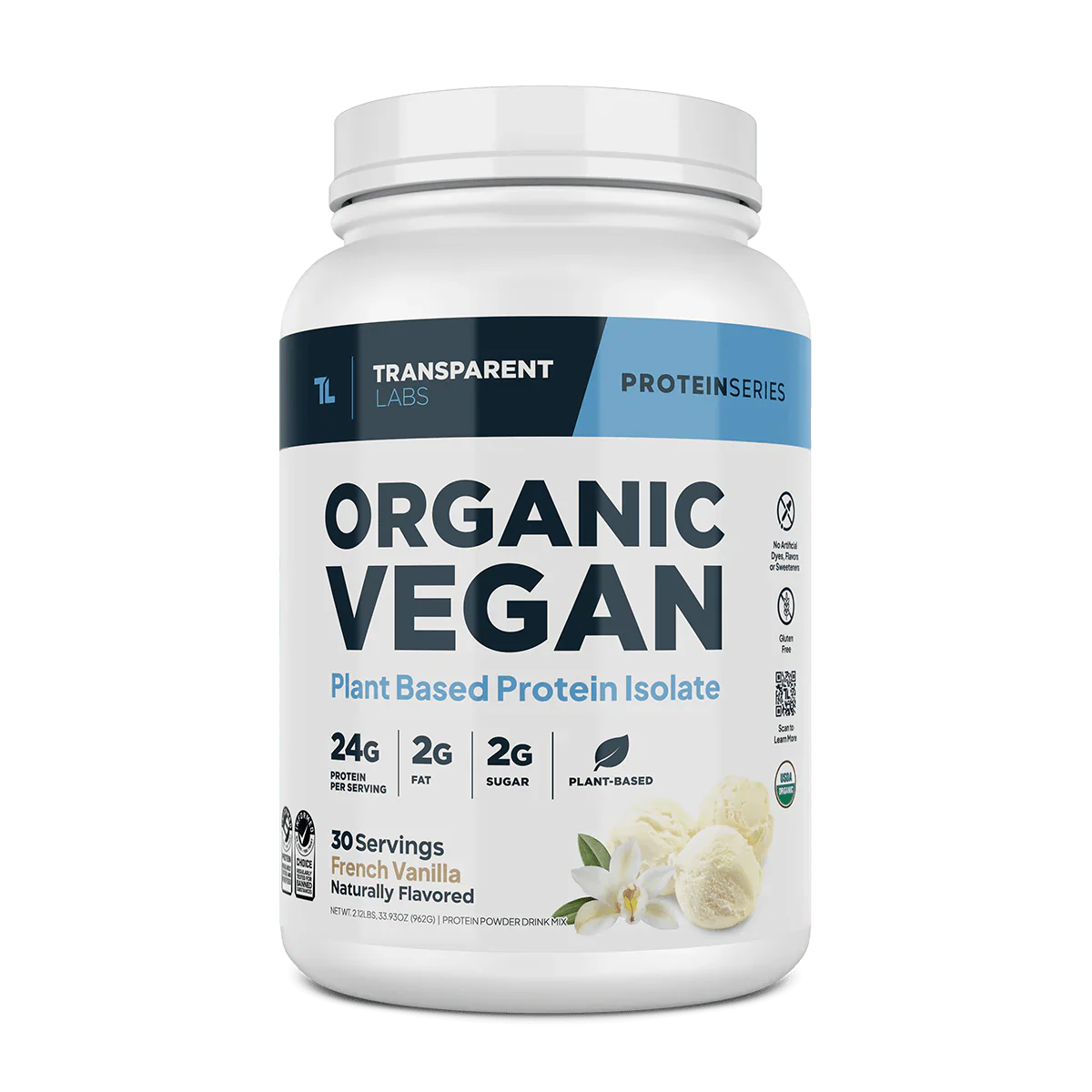 Transparent Labs Organic Vegan Plant Isolate