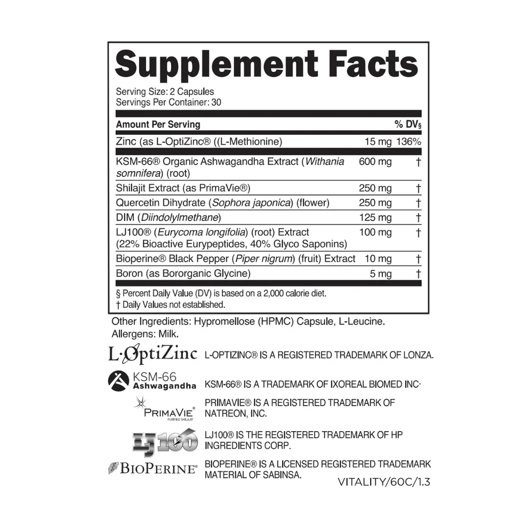 Transparent Labs Vitality