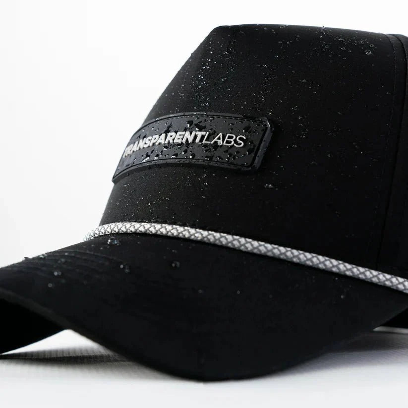 Transparent Labs 5 Panel Black Cap