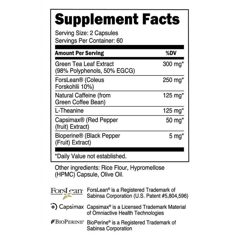Transparent Labs Body Recomp - Fat Burner