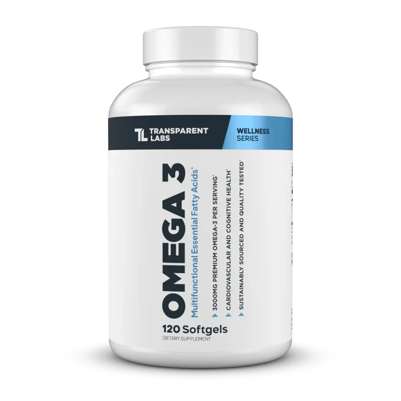 Transparent Labs Omega 3 - 120 Softgels