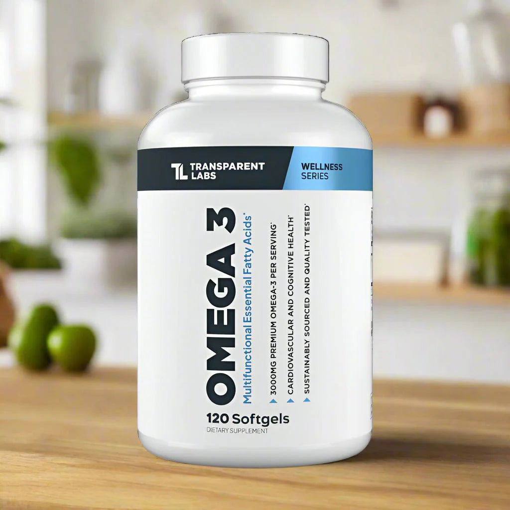 Transparent Labs Omega 3 - 120 Softgels