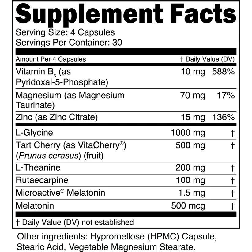 Transparent labs Sleep & Recover