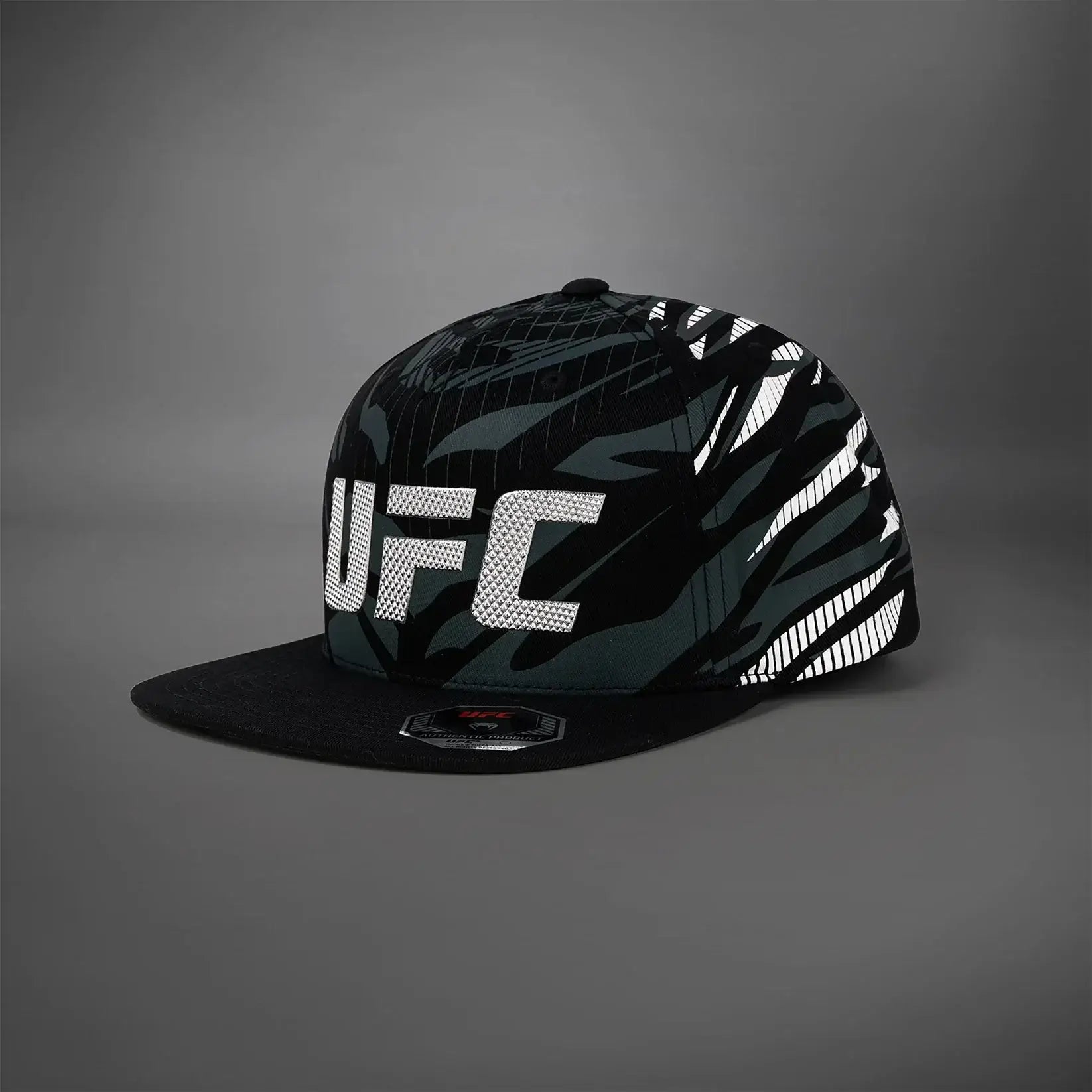 UFC Fusion Authentic Fight Night Snapback Hat featuring a bold design and performance fabrics.