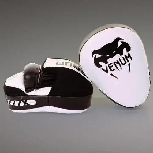 Venum Cellular Tech 2.0 Focus Mitts showcasing lightweight design for kickboxing training