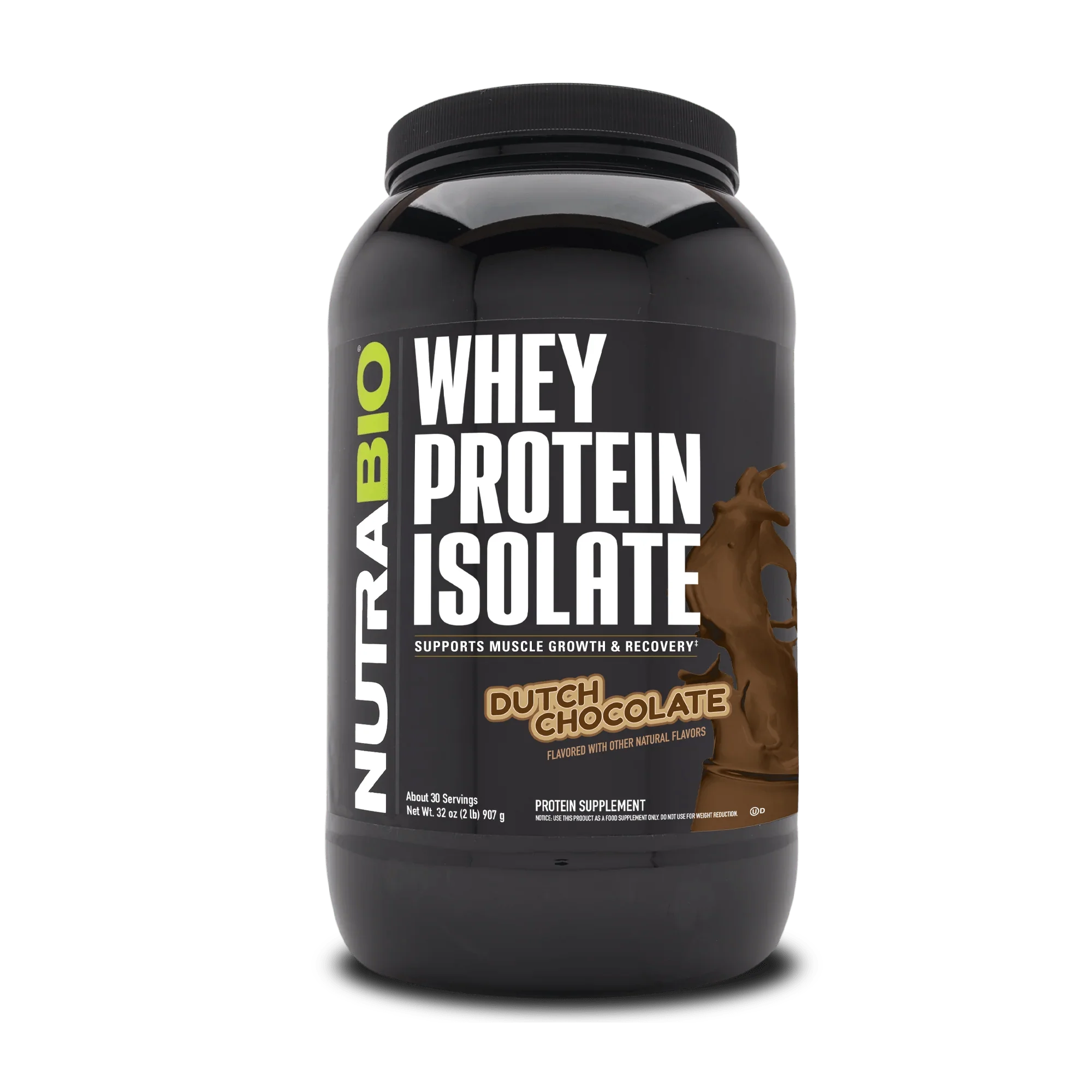 Nutrabio Whey Protein Isolate 2 Lbs